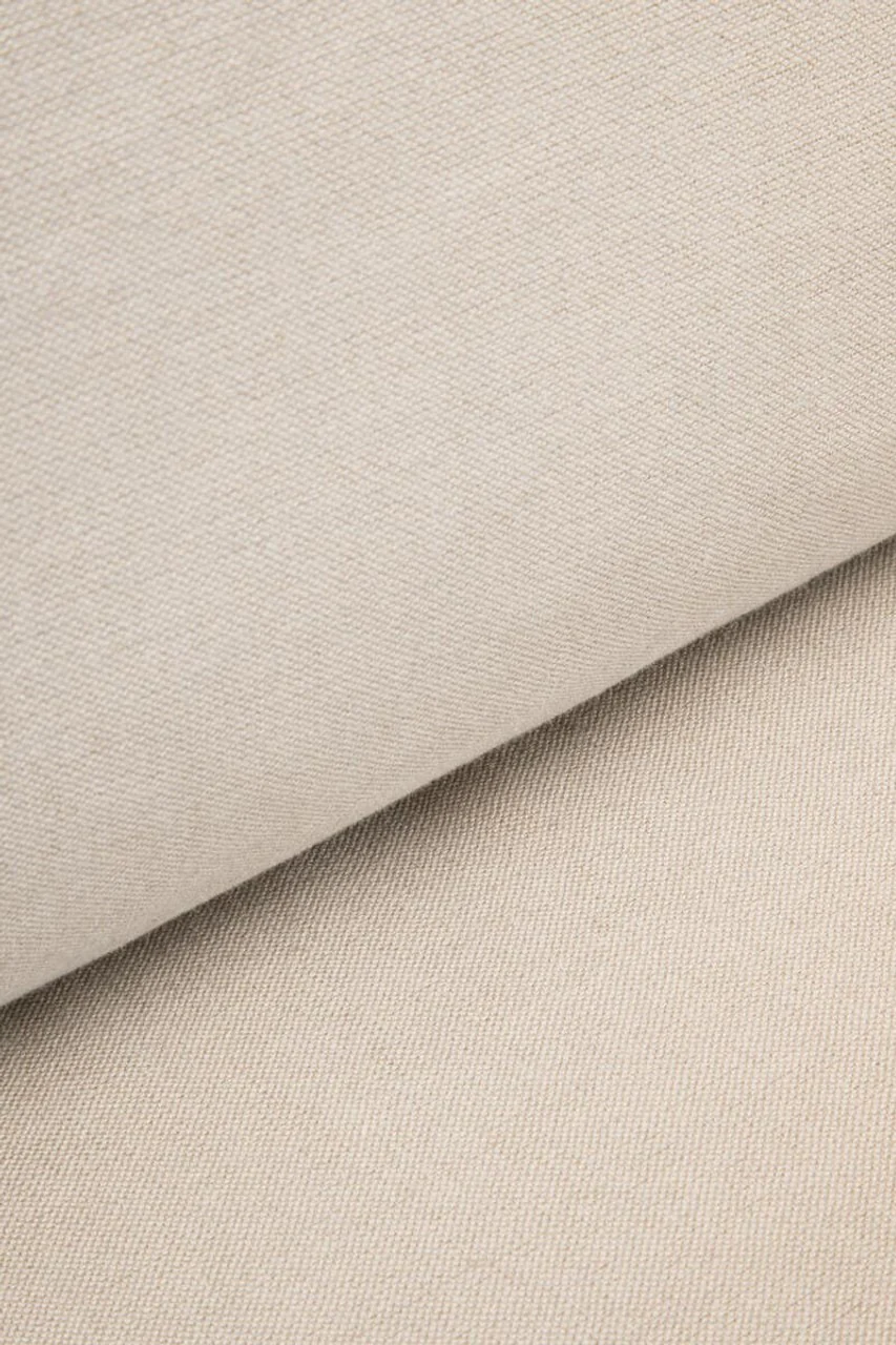 Alora 3 Seater Chaise Sofa - Cream - Left Facing - Image 10