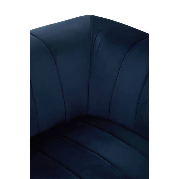 Annette 3-Seater Sofa – Midnight Blue Velvet - Image 8