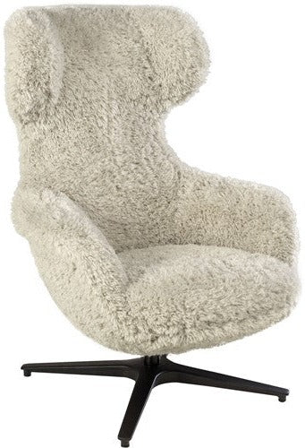 Arabella Swivel Chair – Doodle Fabric - Image 2