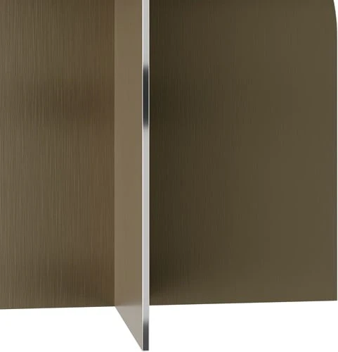 Arcadia Coffee Table – Brushed Bronze and Brown - Image 3