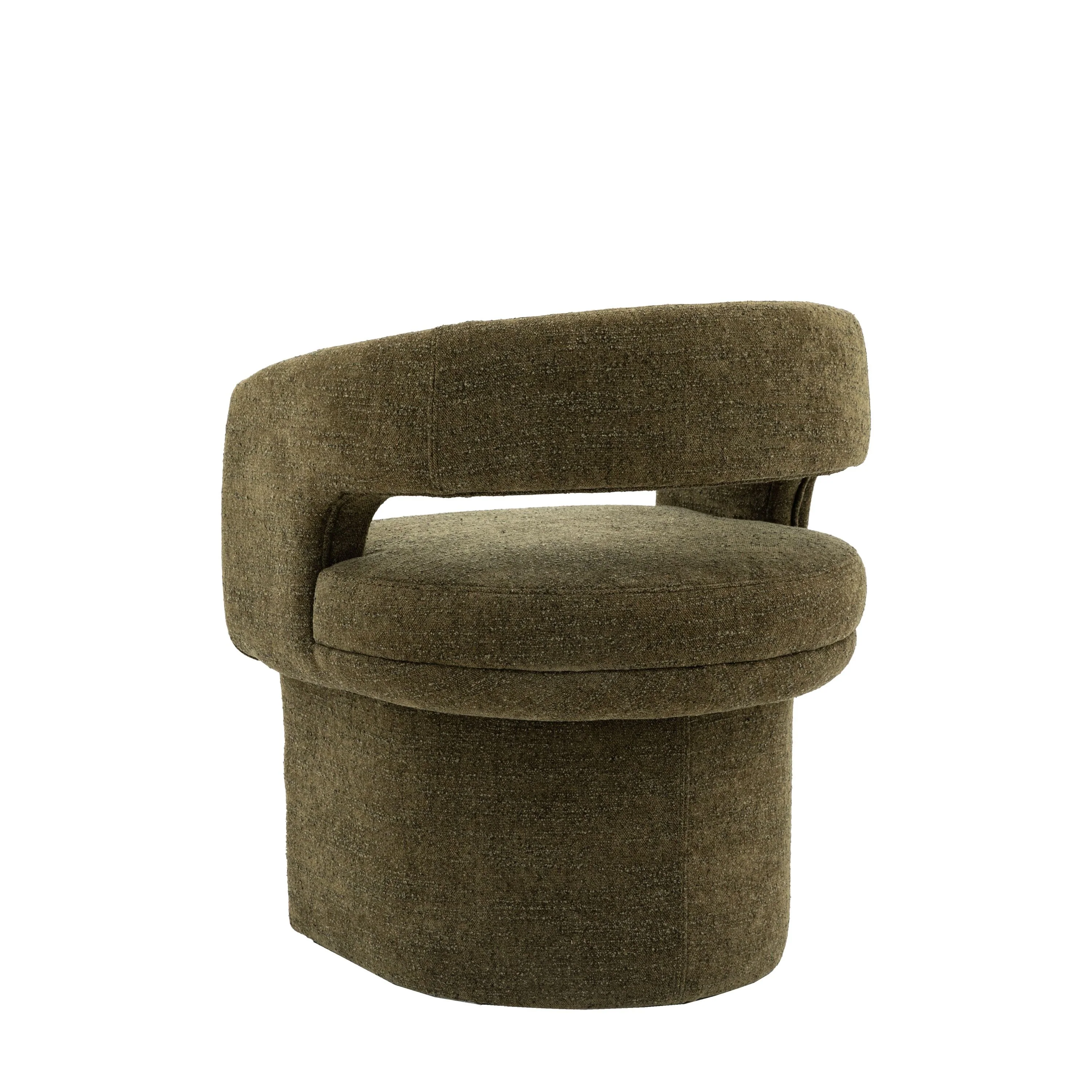Arlo Dining Chair – Green Boucle - Image 5