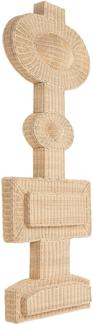 Armon Wall Light in Natural Rattan - Image 3