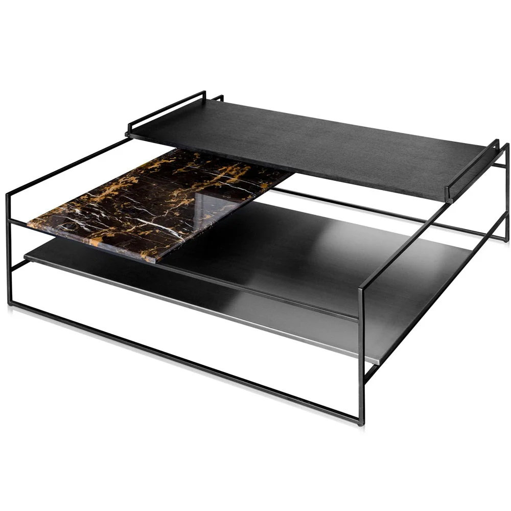 Arris Coffee Table in Black – Large - Image 2