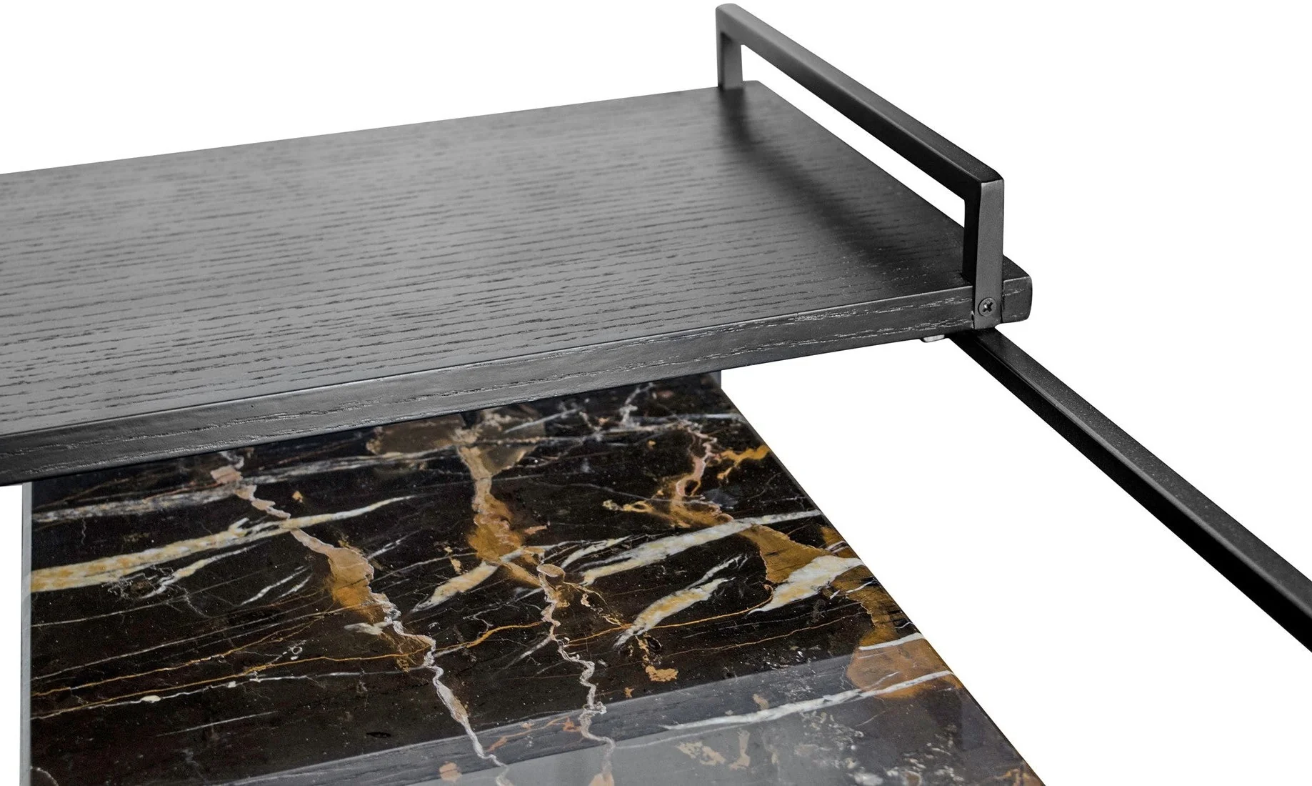 Arris Coffee Table in Black – Small - Image 7