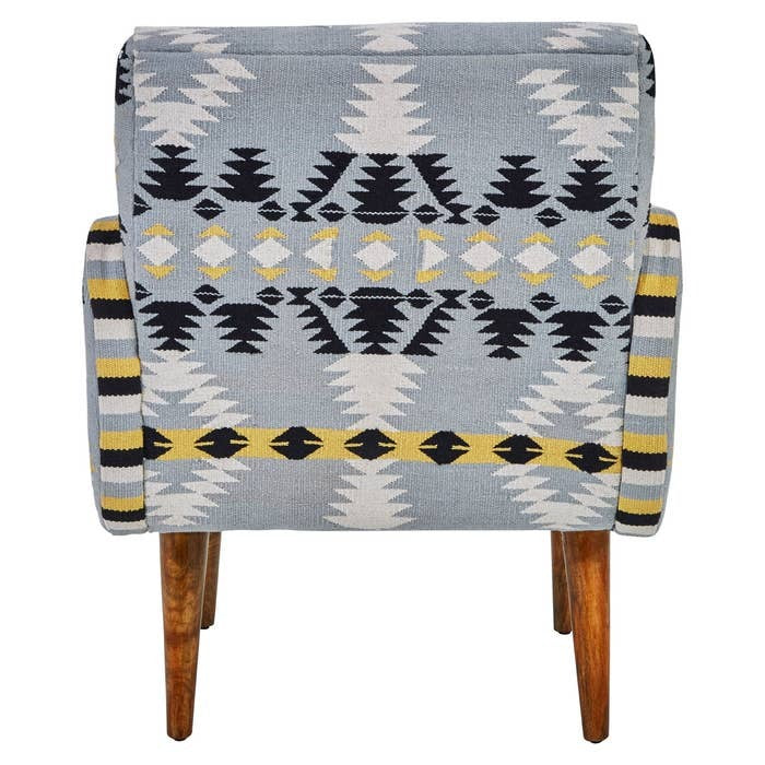 Ashlynn Geometric Armchair – Multi-coloured - Image 3