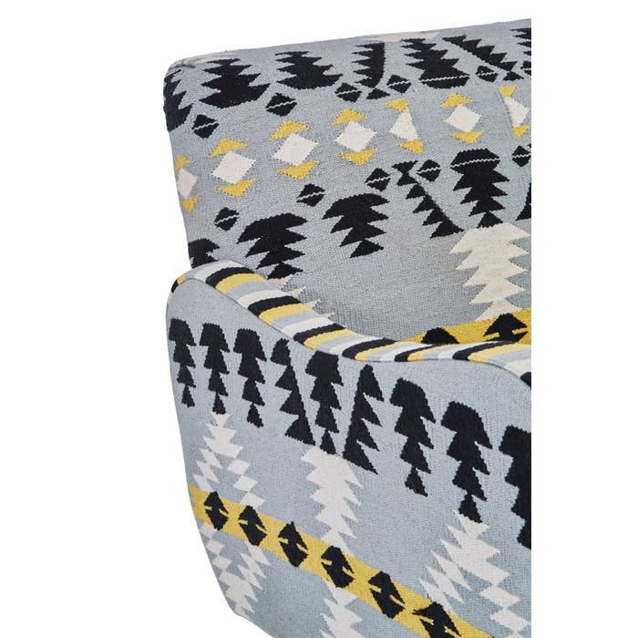 Ashlynn Geometric Armchair – Multi-coloured - Image 4