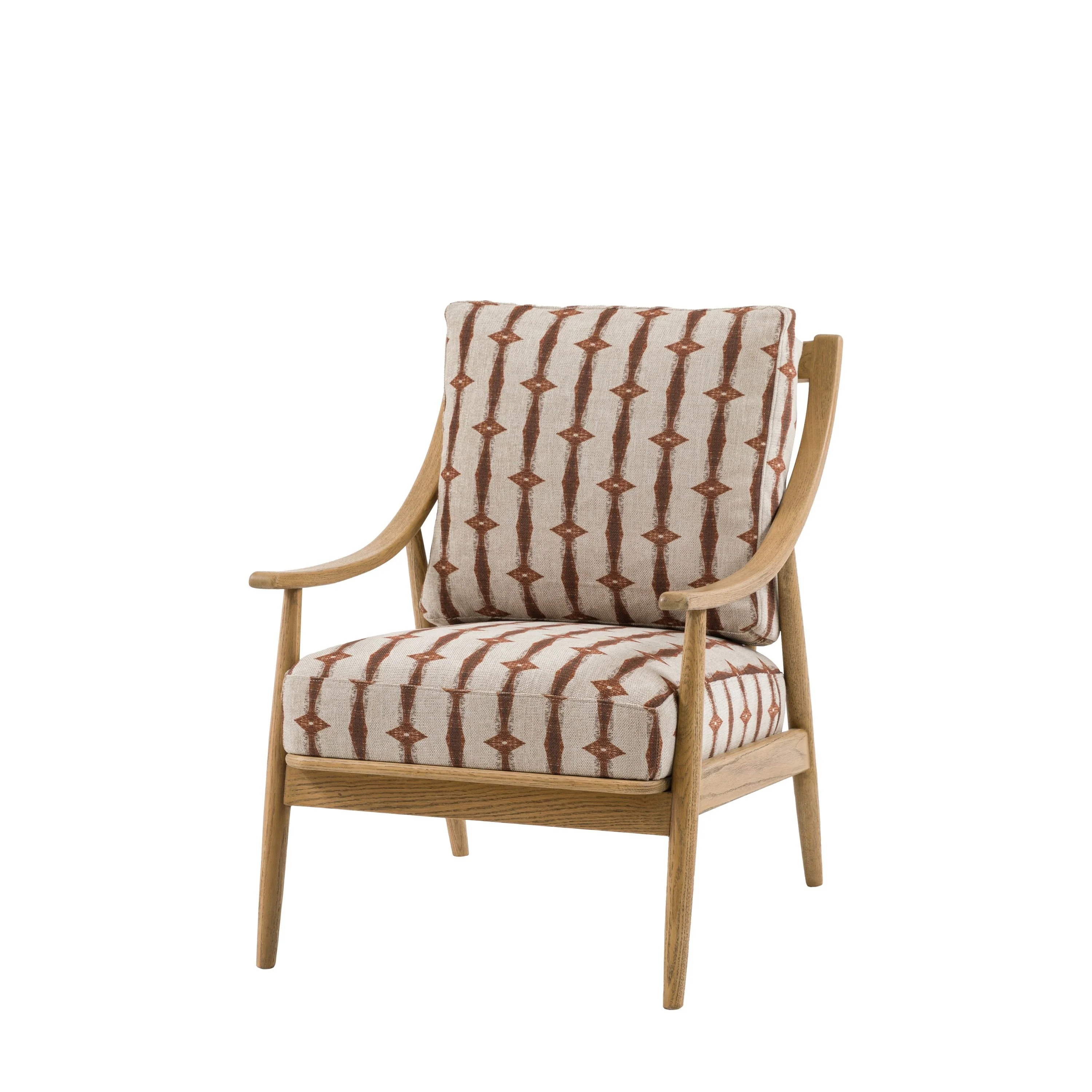 Atlas Armchair – Indra Stripe - Image 2