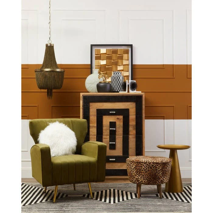 Atlas Storage Chest – Black and Natural Mango Wood - Image 6