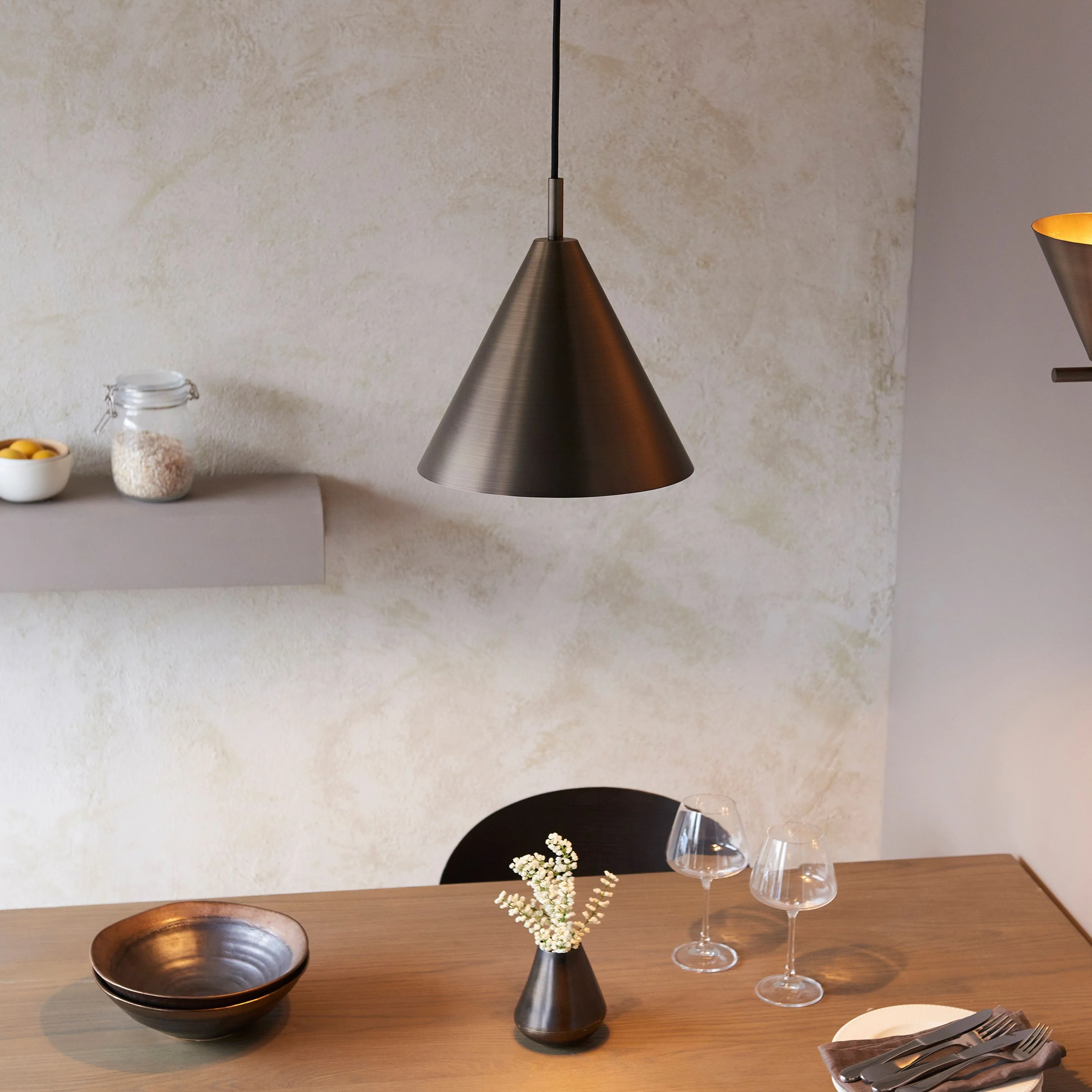 Aura Pendant Light – Antique Bronze - Image 4