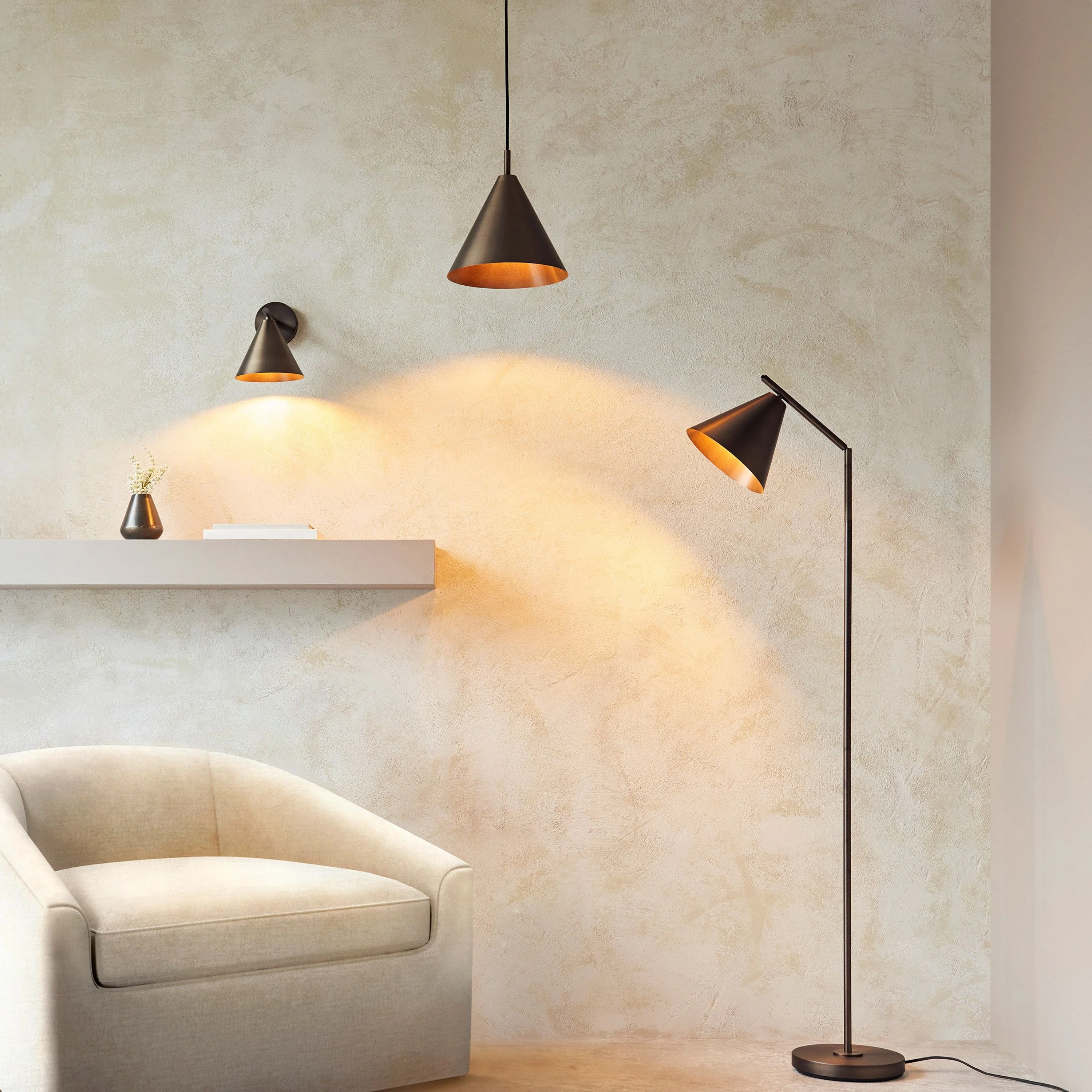 Aura Pendant Light – Antique Bronze - Image 7