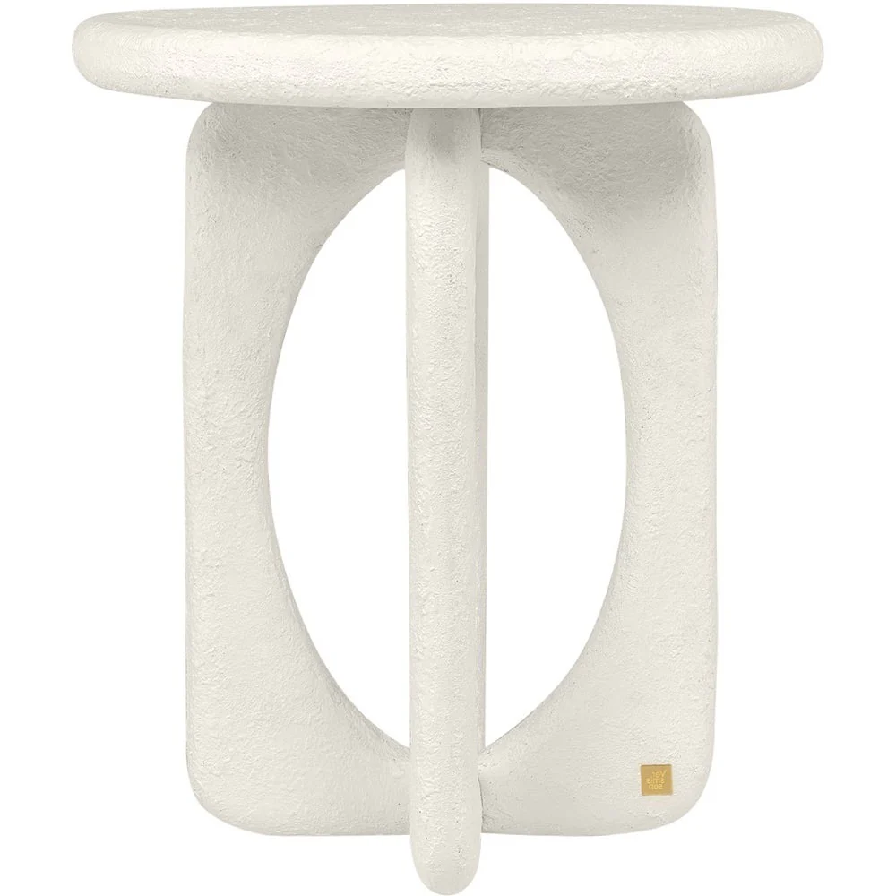 Aurora Side Table – White