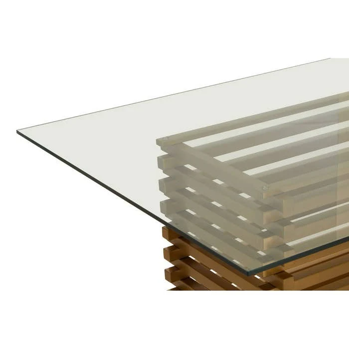Axel Dining Table – Matte Gold - Image 4