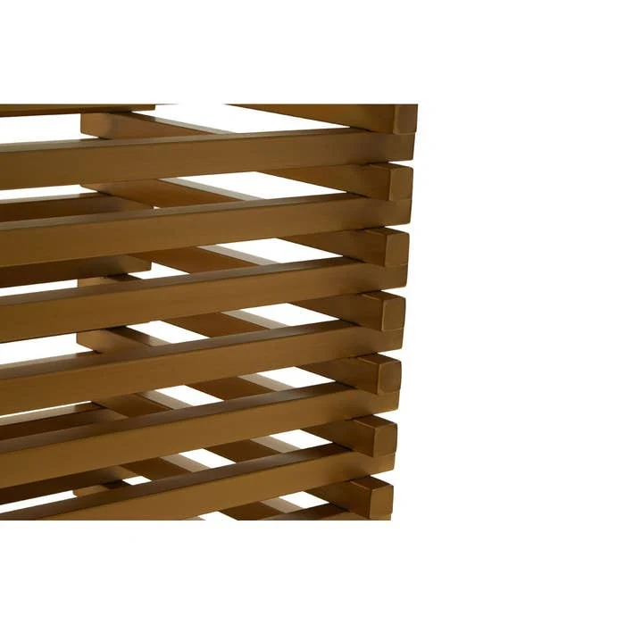 Axel Dining Table – Matte Gold - Image 7