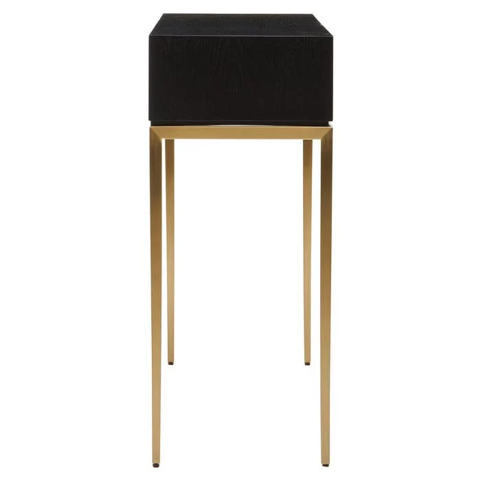 Azra Console Table – Grey Shagreen - Image 4