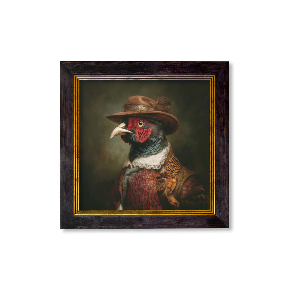 Baron Von Beak - Huntsman Pheasant – Oxford Square Frame