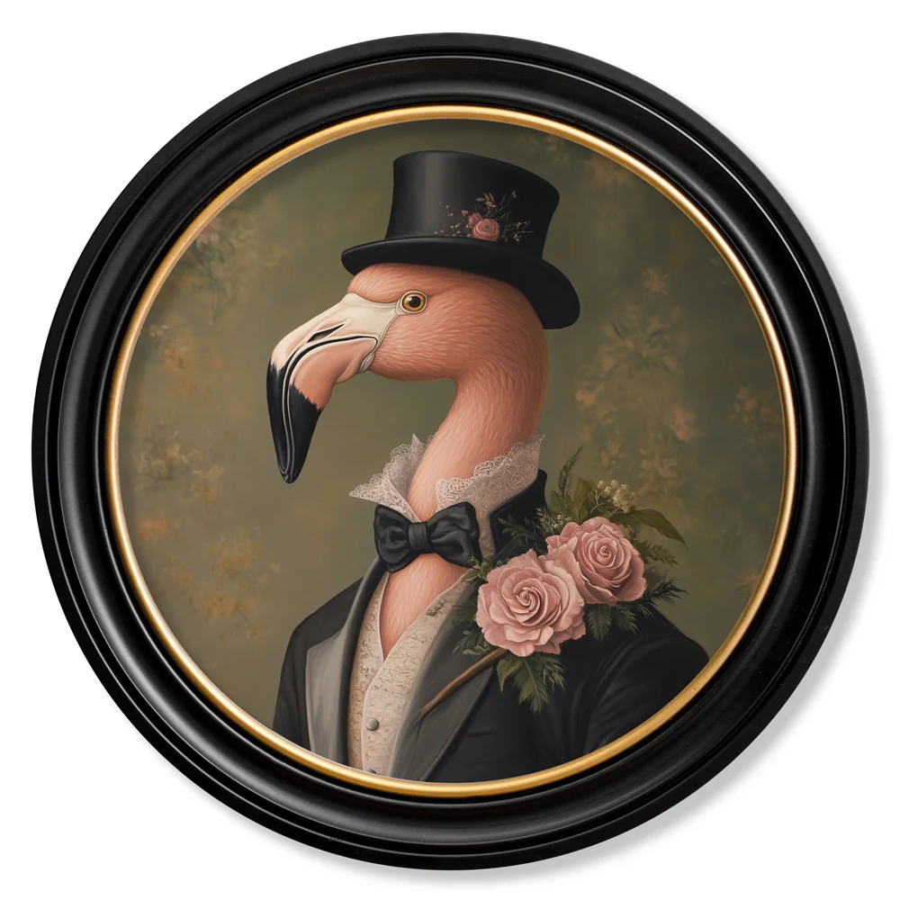 Baron Von Blush - Oxford round frame