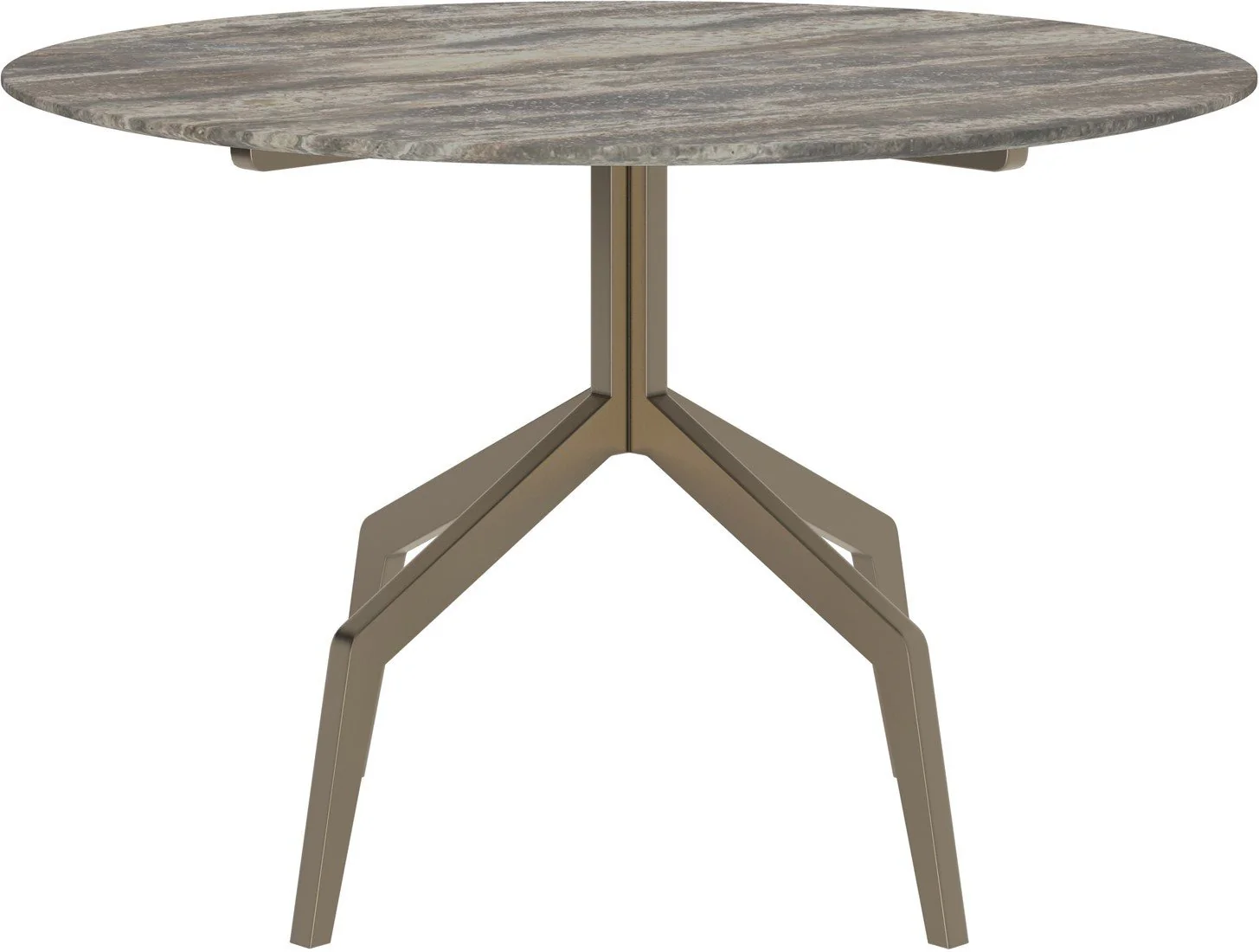 Baudillane Dining Table – Grey Travertine - Image 2