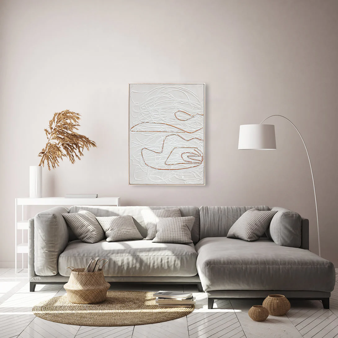 Berkeley Designs Abstract Design 17 Artwork Oil on Canvas - Image 4