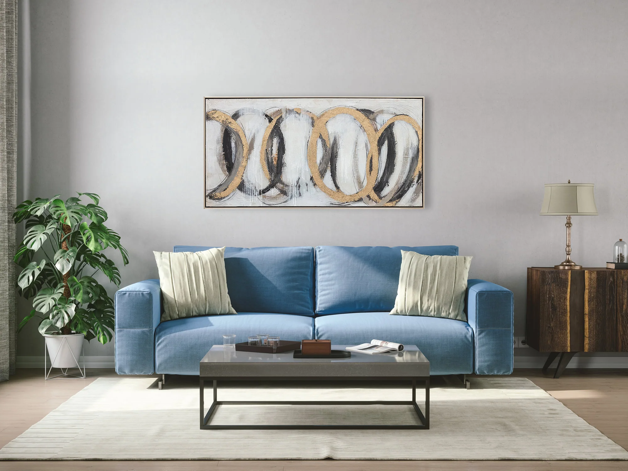 Berkeley Designs Oil on Canvas 18 - Image 4