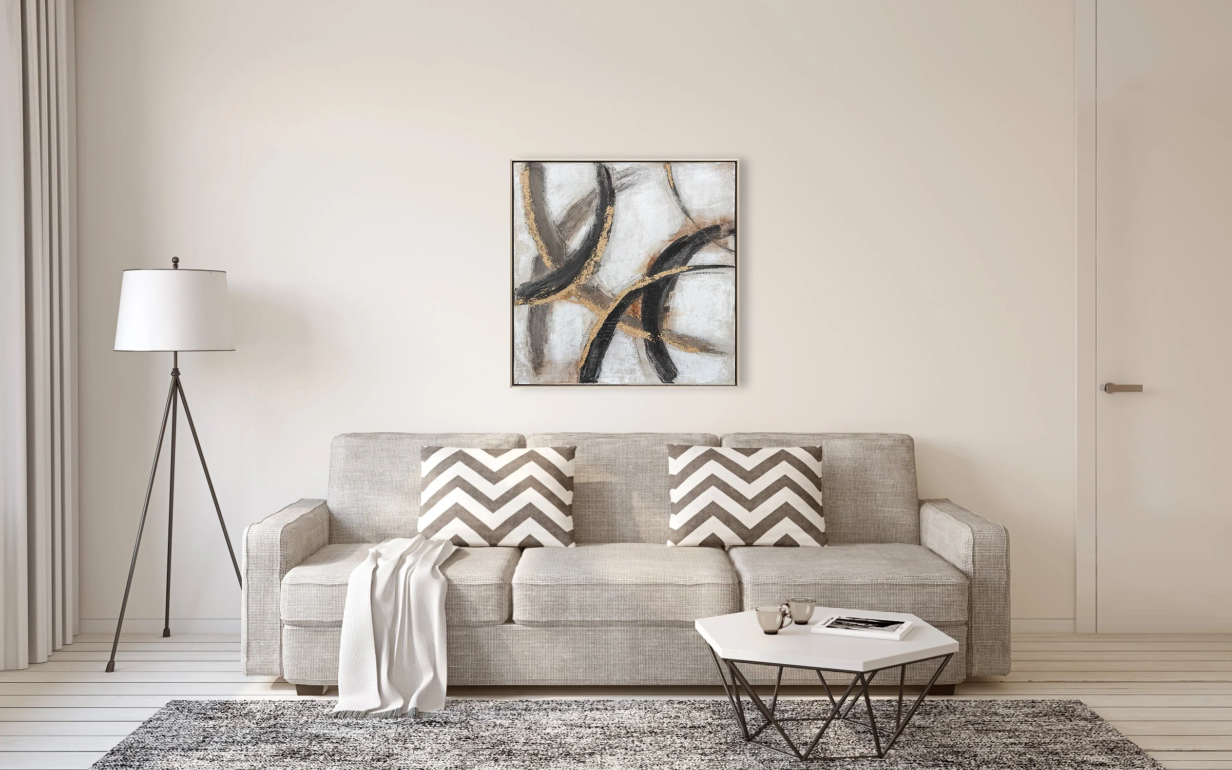 Berkeley Designs Oil on Canvas 19 - Image 5
