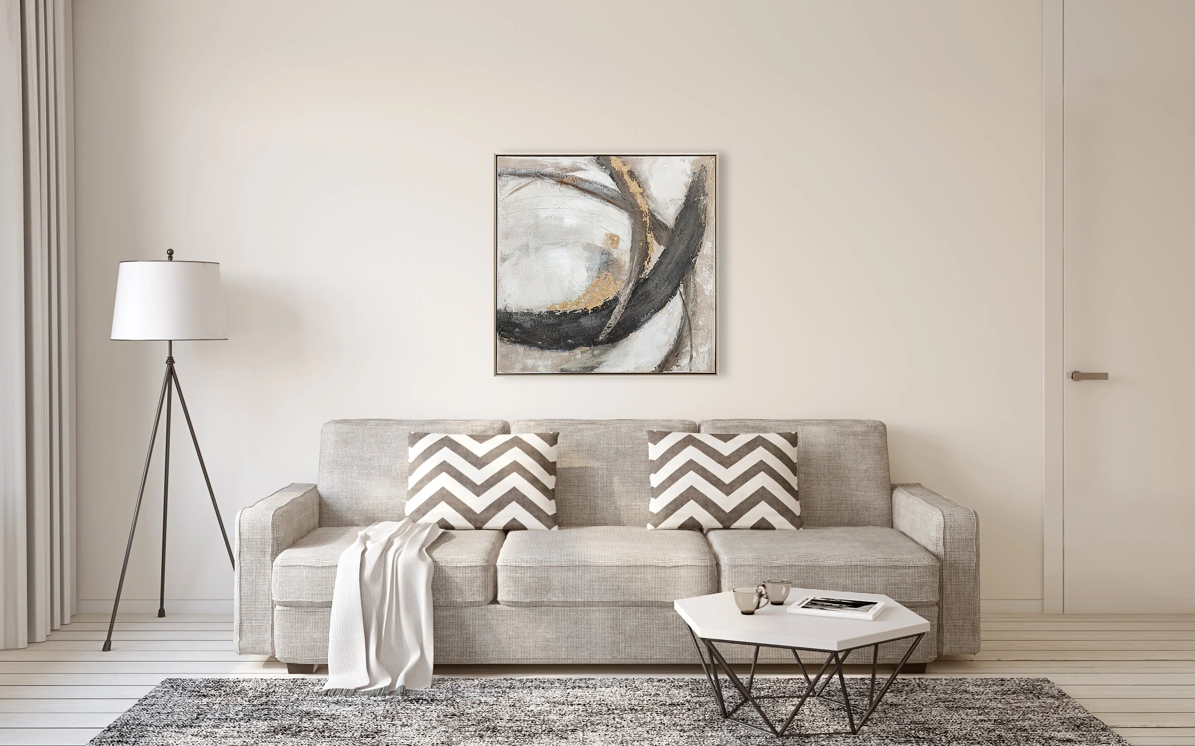 Berkeley Designs Oil on Canvas 20 - Image 3