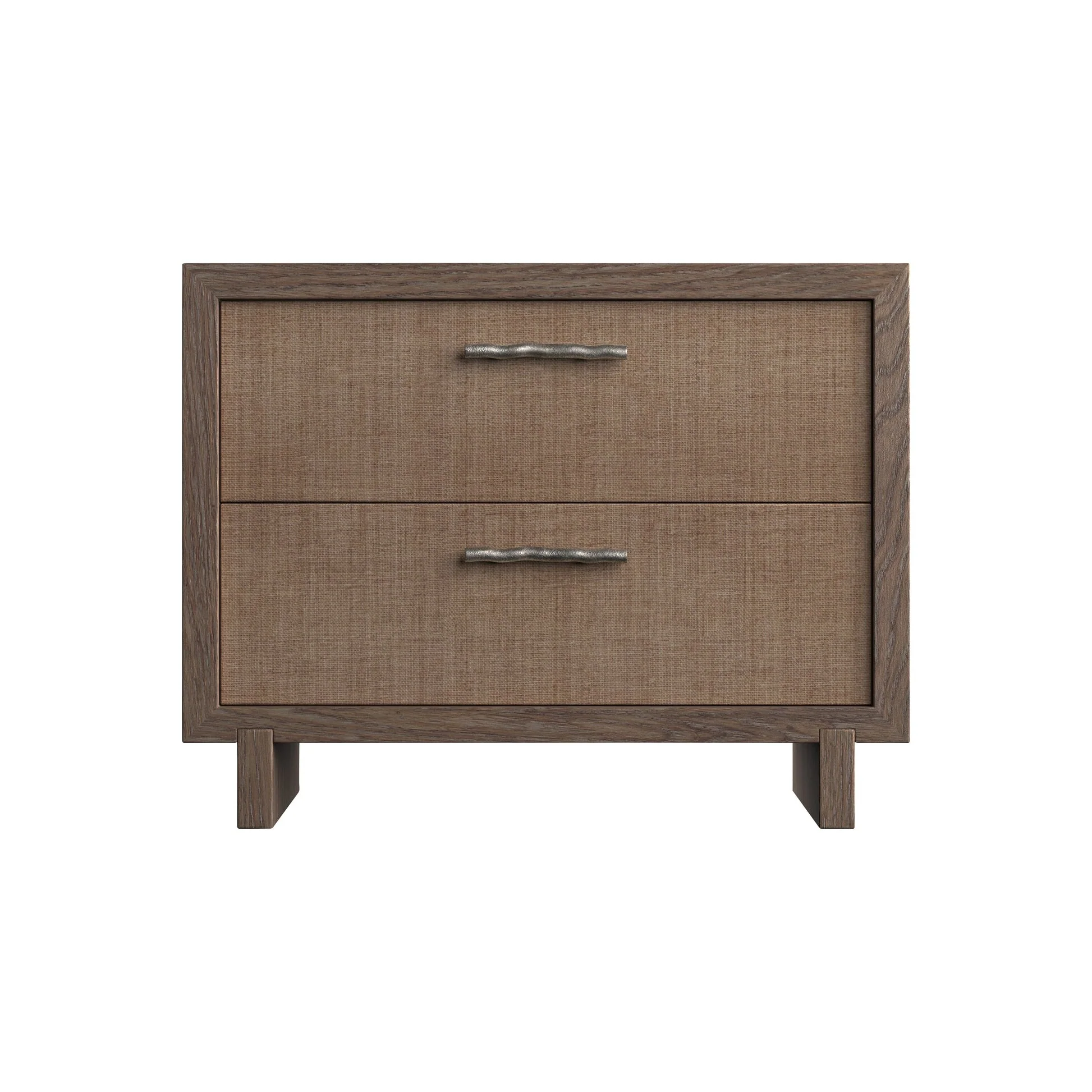 Bernhardt Casa Paros Wide Nightstand – Woven Fronts - Image 2