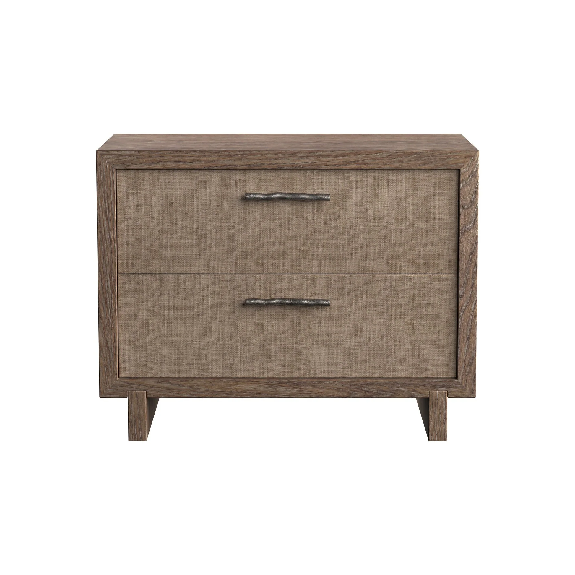 Bernhardt Casa Paros Wide Nightstand – Woven Fronts - Image 3