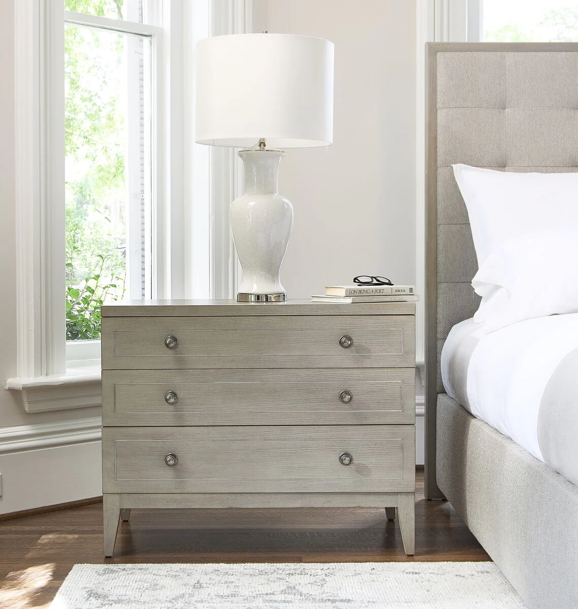 Bernhardt Cornelia Wide Nightstand - Image 7