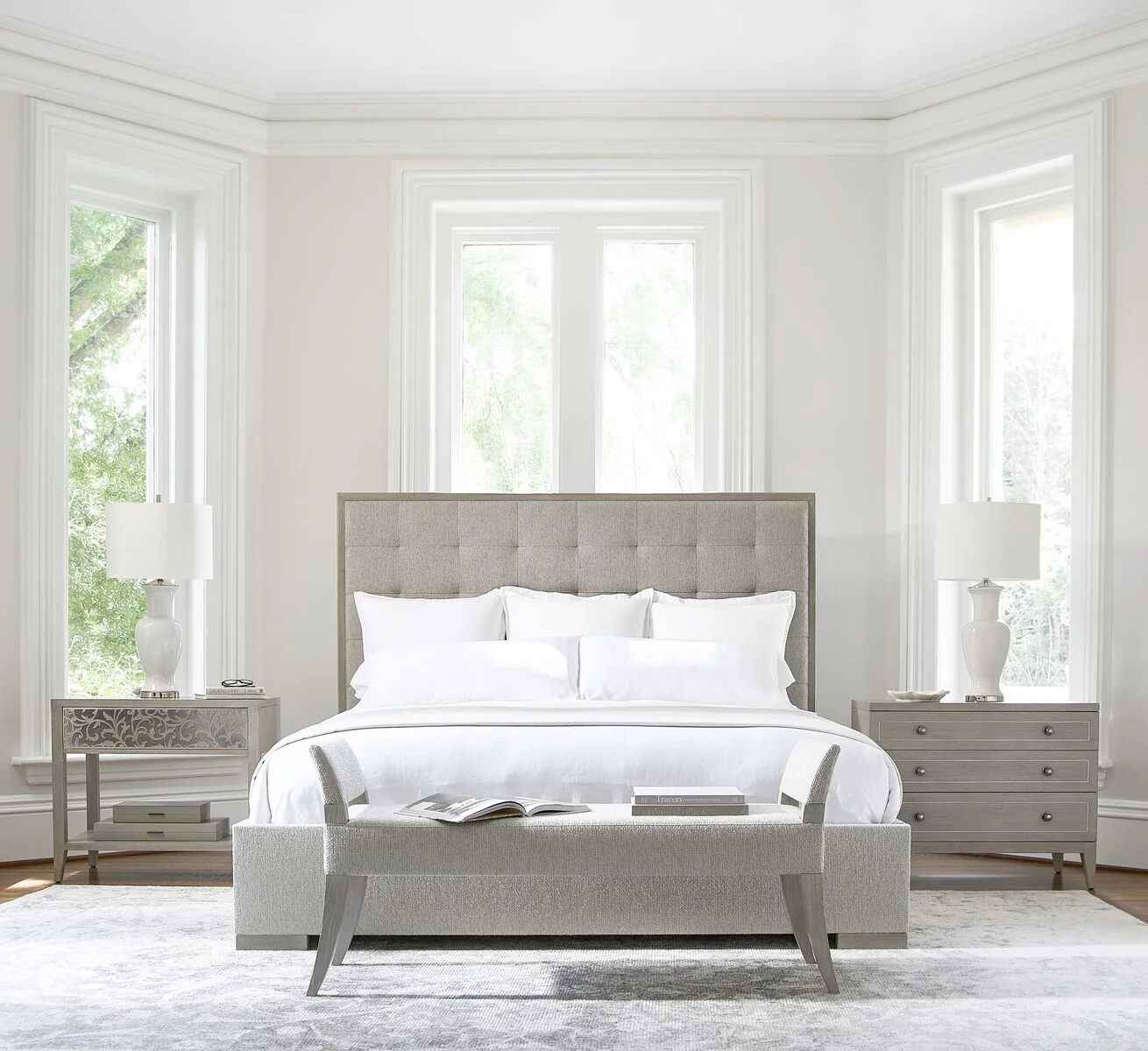 Bernhardt Cornelia Wide Nightstand - Image 8