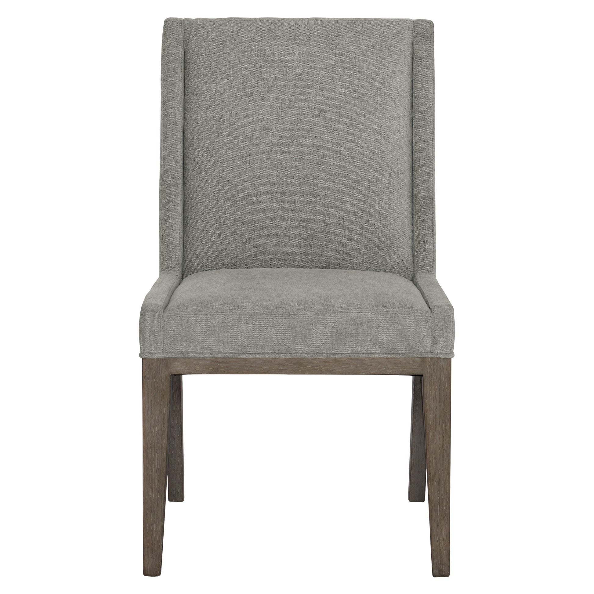 Bernhardt Linea Dining Side Chair – Cerused Charcoal