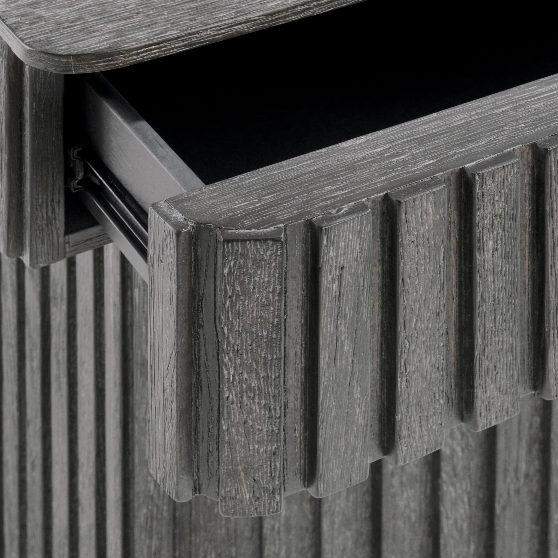 Bernhardt Menton Ribbed Nightstand - Image 8