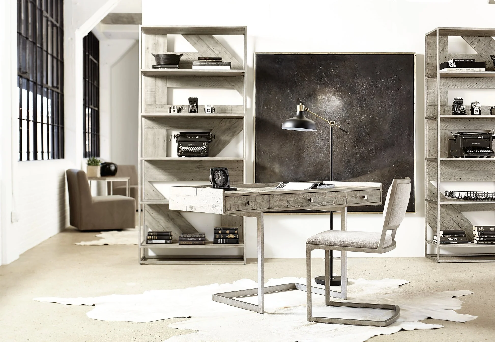 Bernhardt Polk Geometric Etagere - Image 6
