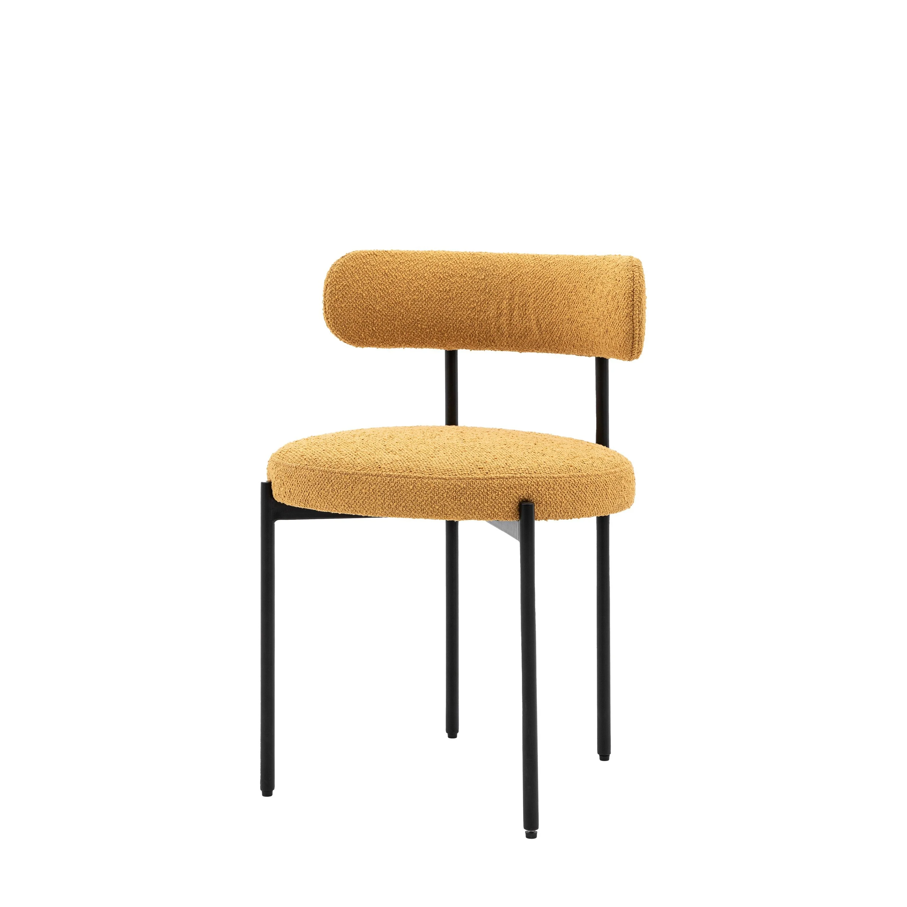 Blair Dining Chair – Set of 2 – Ochre - Image 2