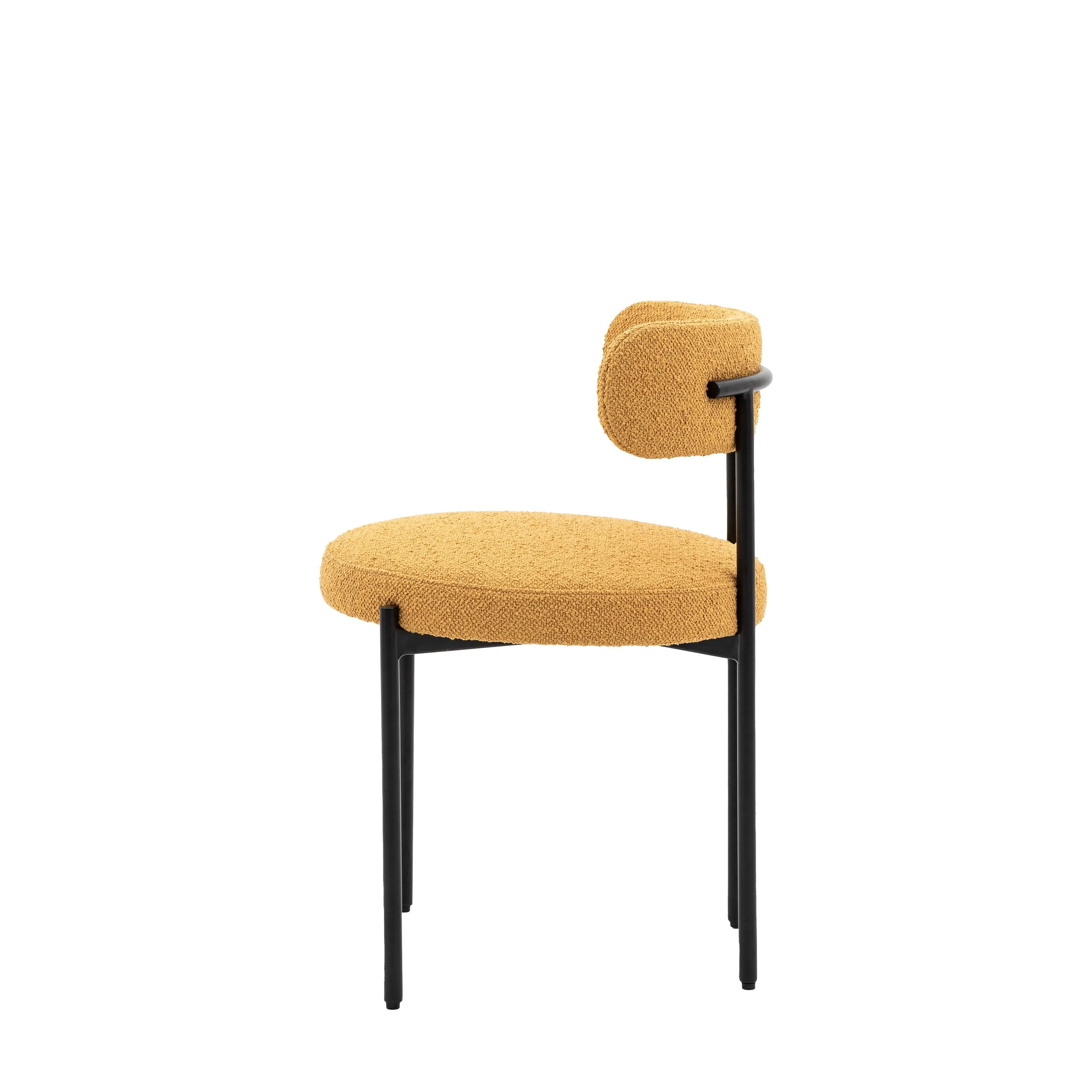 Blair Dining Chair – Set of 2 – Ochre - Image 4