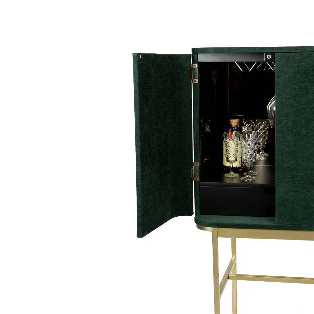 Bold Monkey Ava Morgana Cabinet – Velvet Green - Image 4