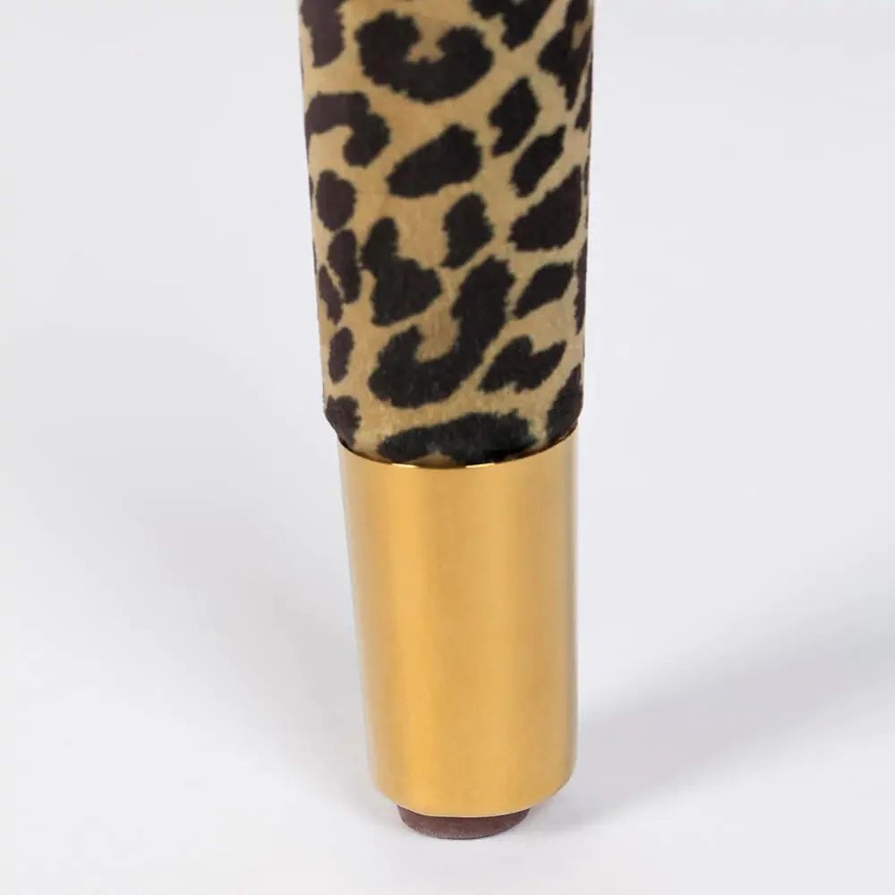 Bold Monkey Claws Out Leopard Print Dining Chair - Image 7
