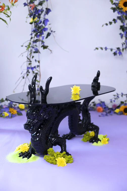 Bold Monkey Dragonized Bastard Coffee Table - Image 6