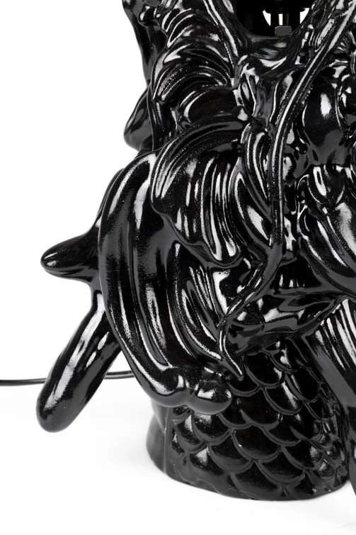 Bold Monkey Dragonized Bastard Table Lamp - Image 3
