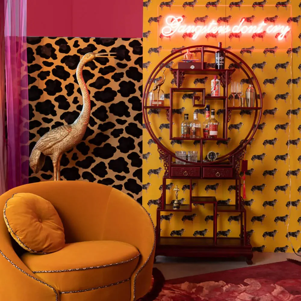 Bold Monkey Gangsters Badass LED Wall Lamp - Image 4