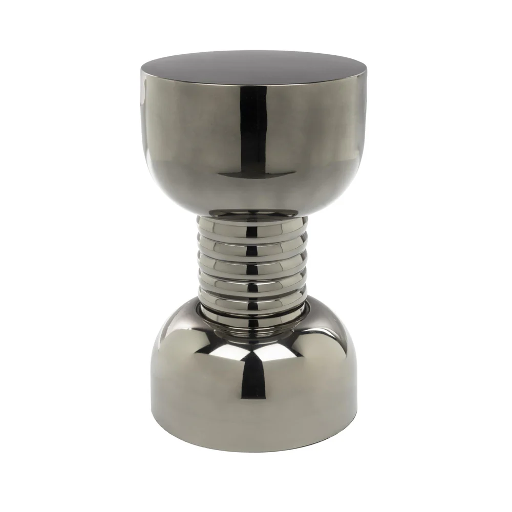 Bold Monkey Gonna Make You Sweat Side Table – Silver
