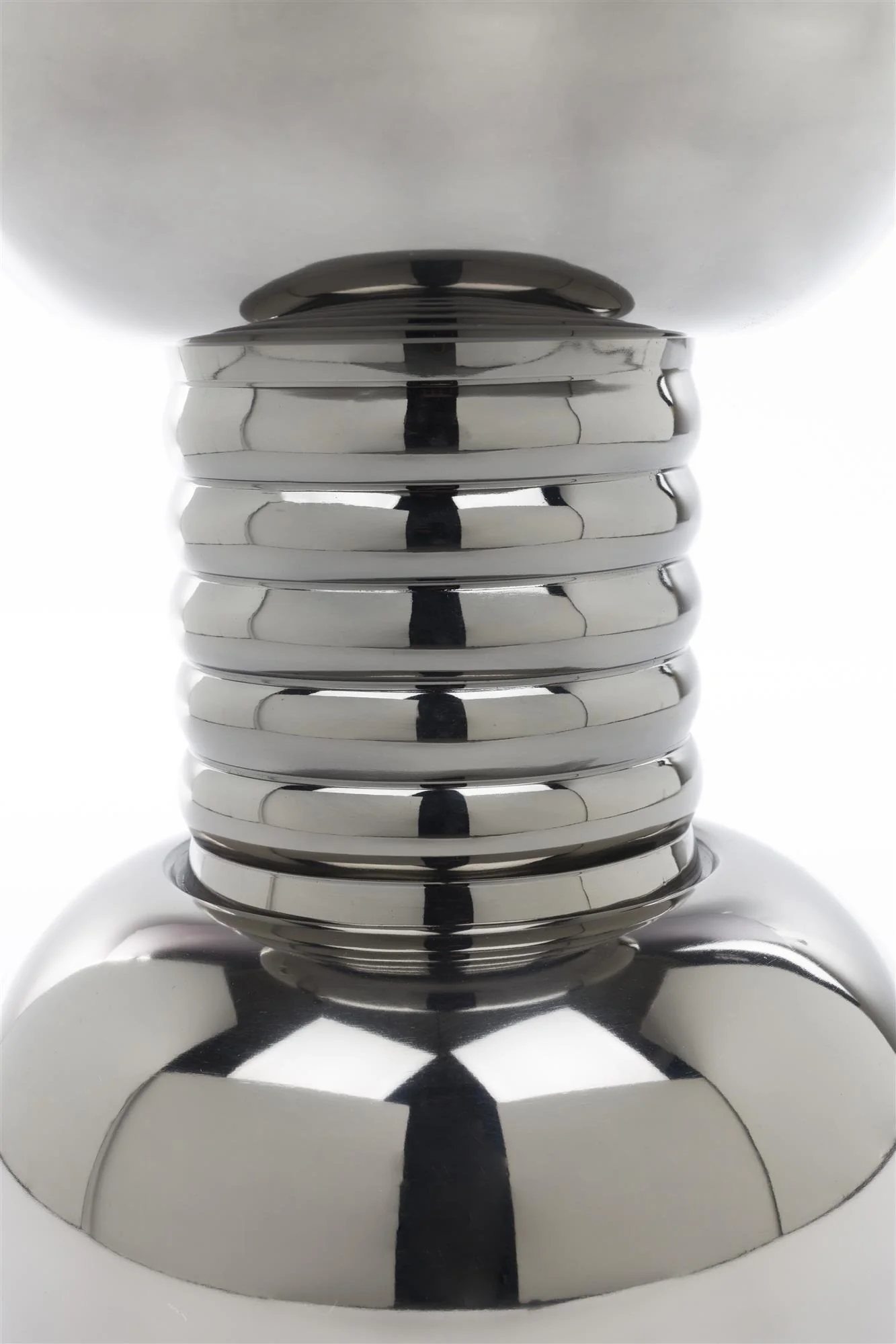 Bold Monkey Gonna Make You Sweat Side Table – Silver - Image 3