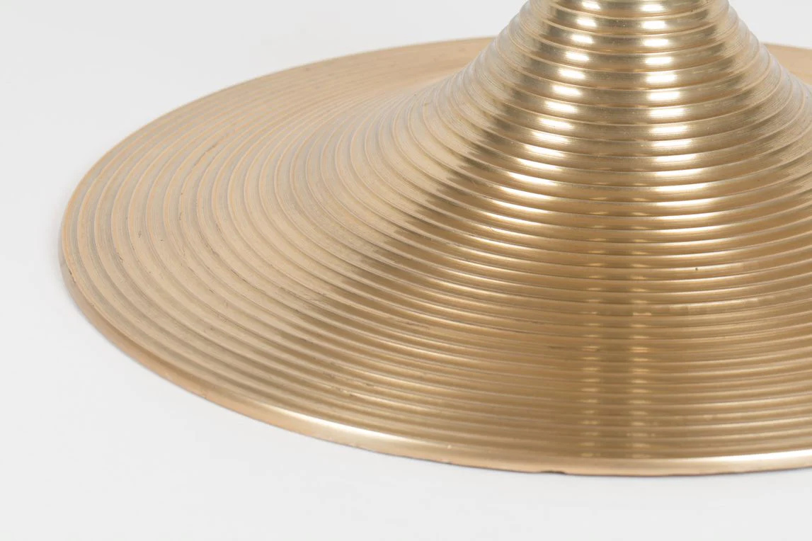 Bold Monkey Hypnotising Round Coffee Table – Gold - Image 5