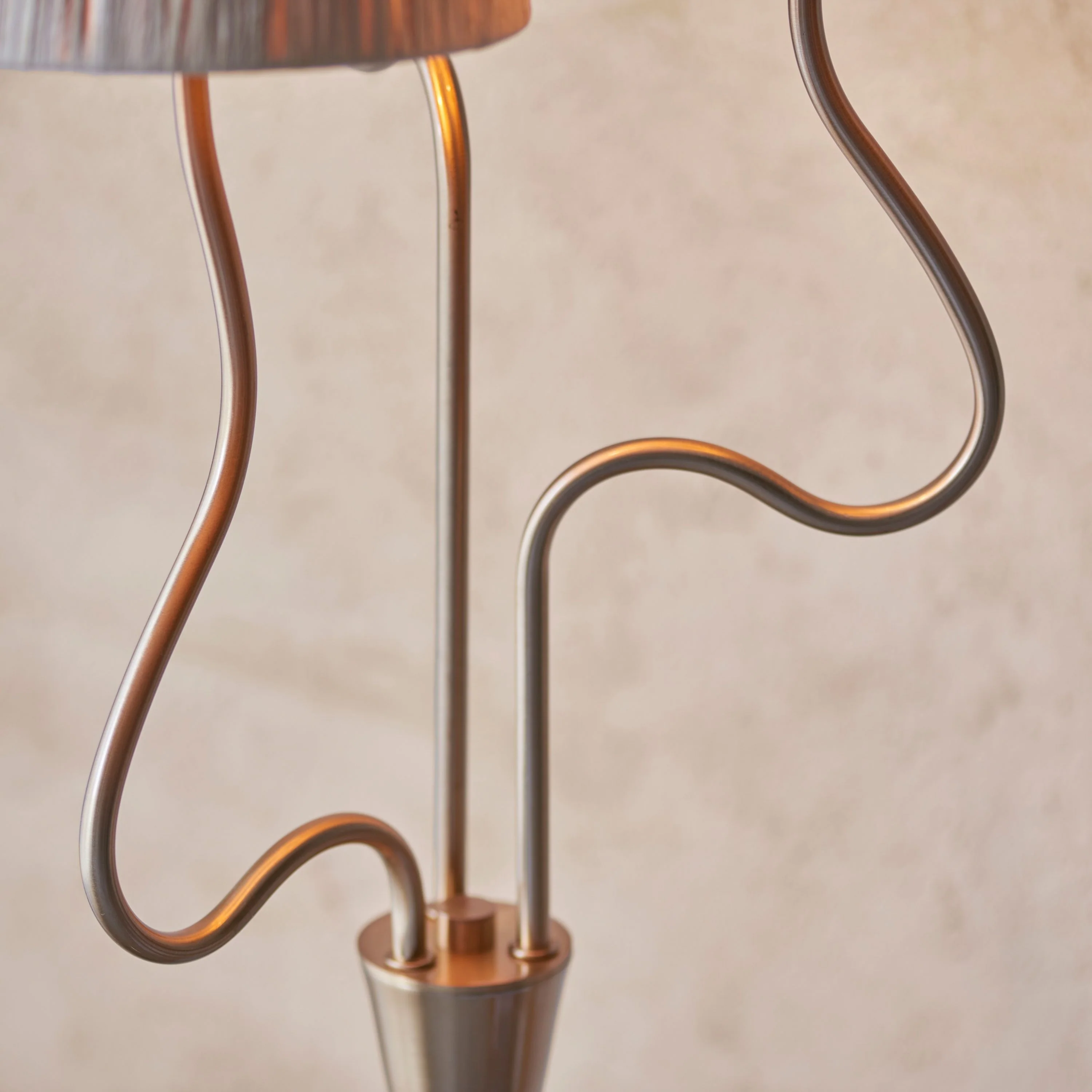 Branchlight 3 Light Floor Lamp – Brushed Aged Brass - Image 4