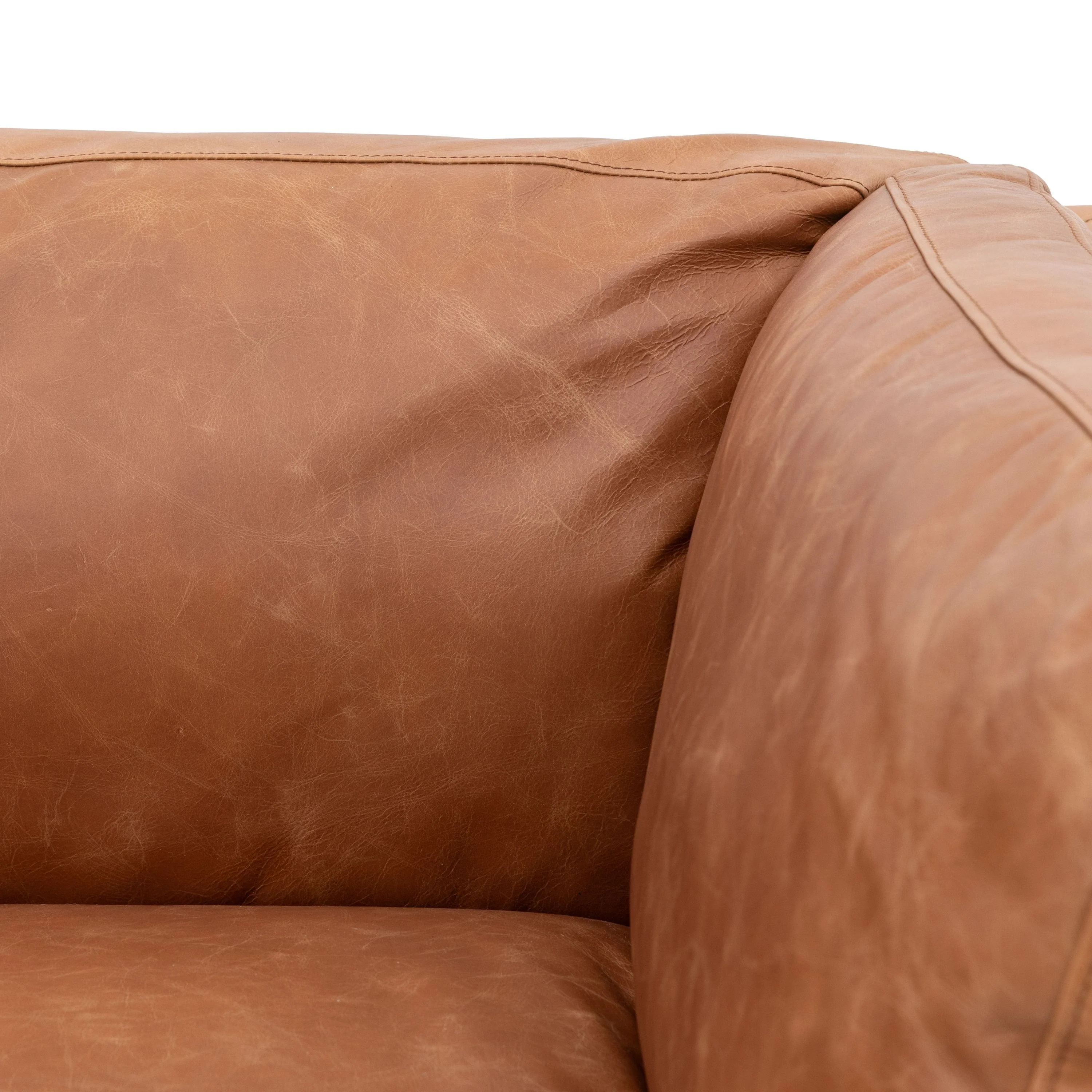 Camden Leather Sofa – 3 Seater - Image 2