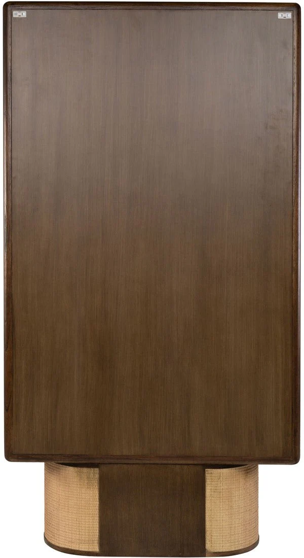 Cadence Cabinet in Mindi Wood and Rattan - Image 5