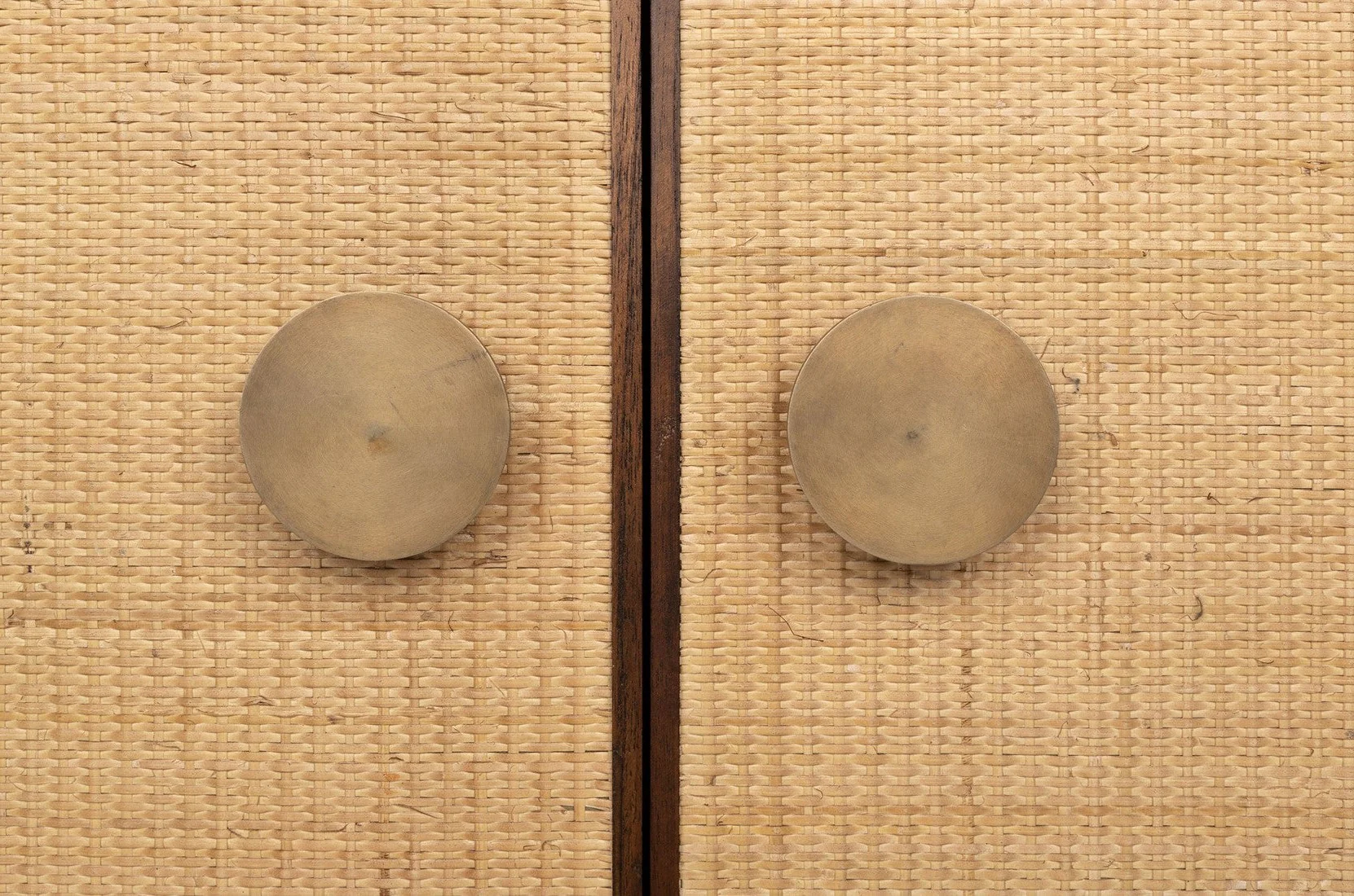 Cadence Cabinet in Mindi Wood and Rattan - Image 8