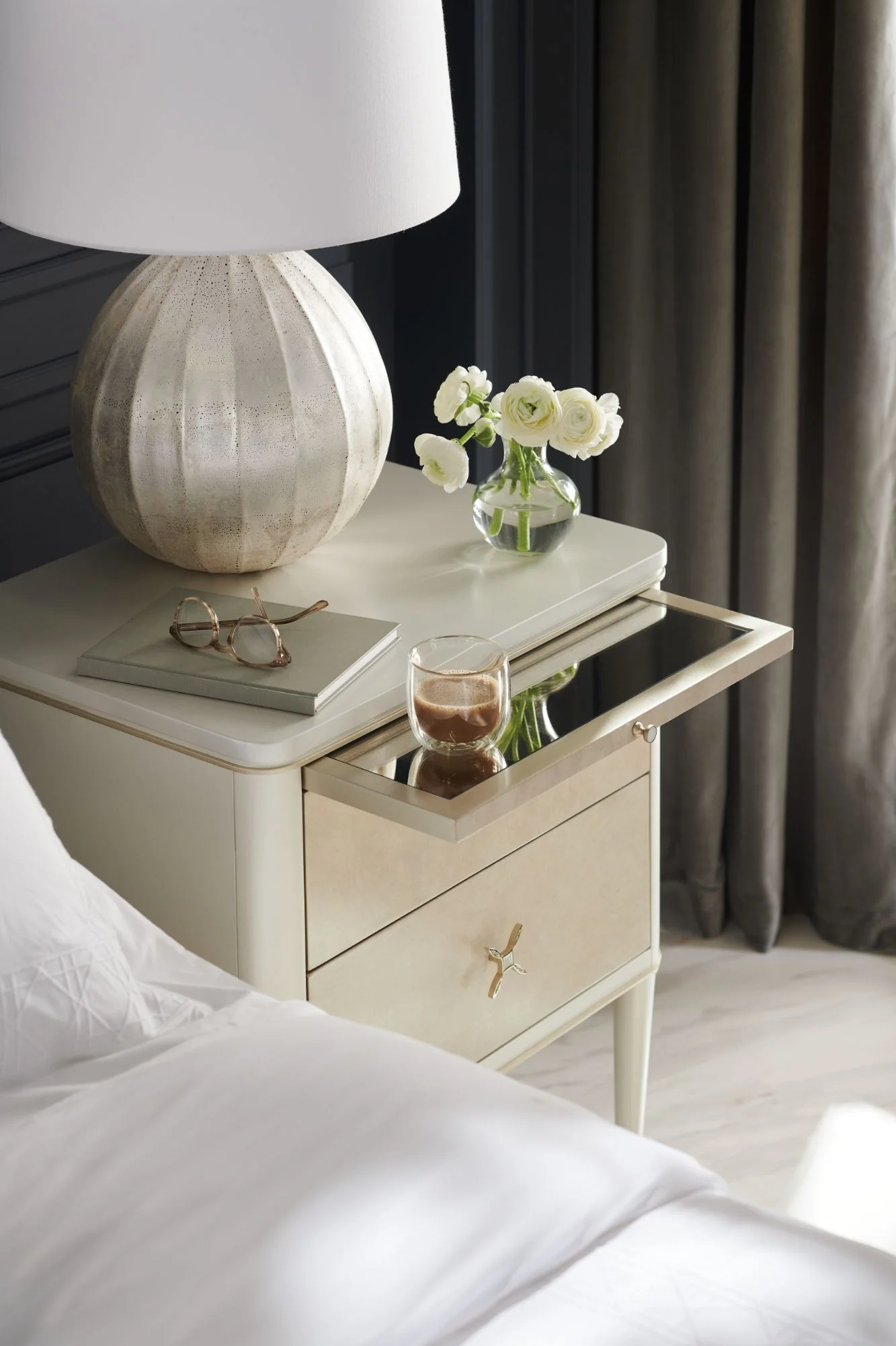 Caracole Finishing Up Bedside Table - Image 4