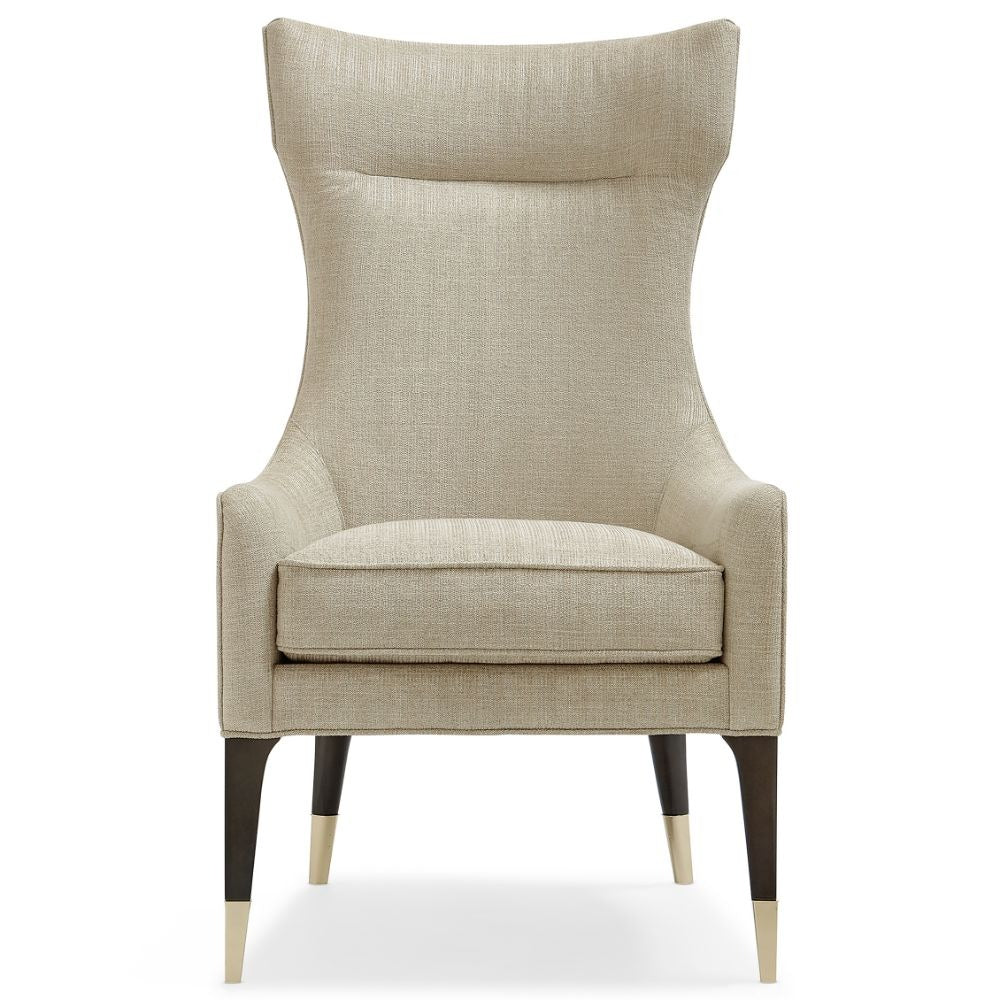 Caracole Perfect Pairing Wing Chair – Lombardia Champagne
