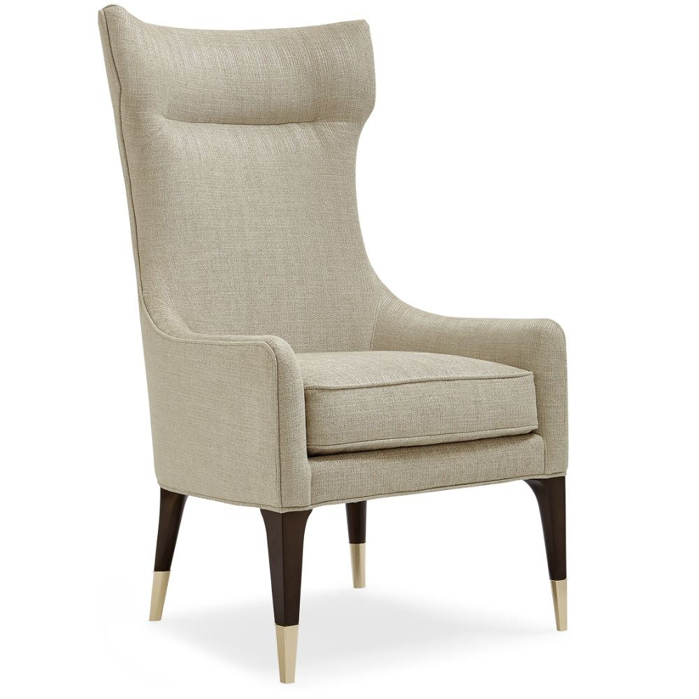 Caracole Perfect Pairing Wing Chair – Lombardia Champagne - Image 2
