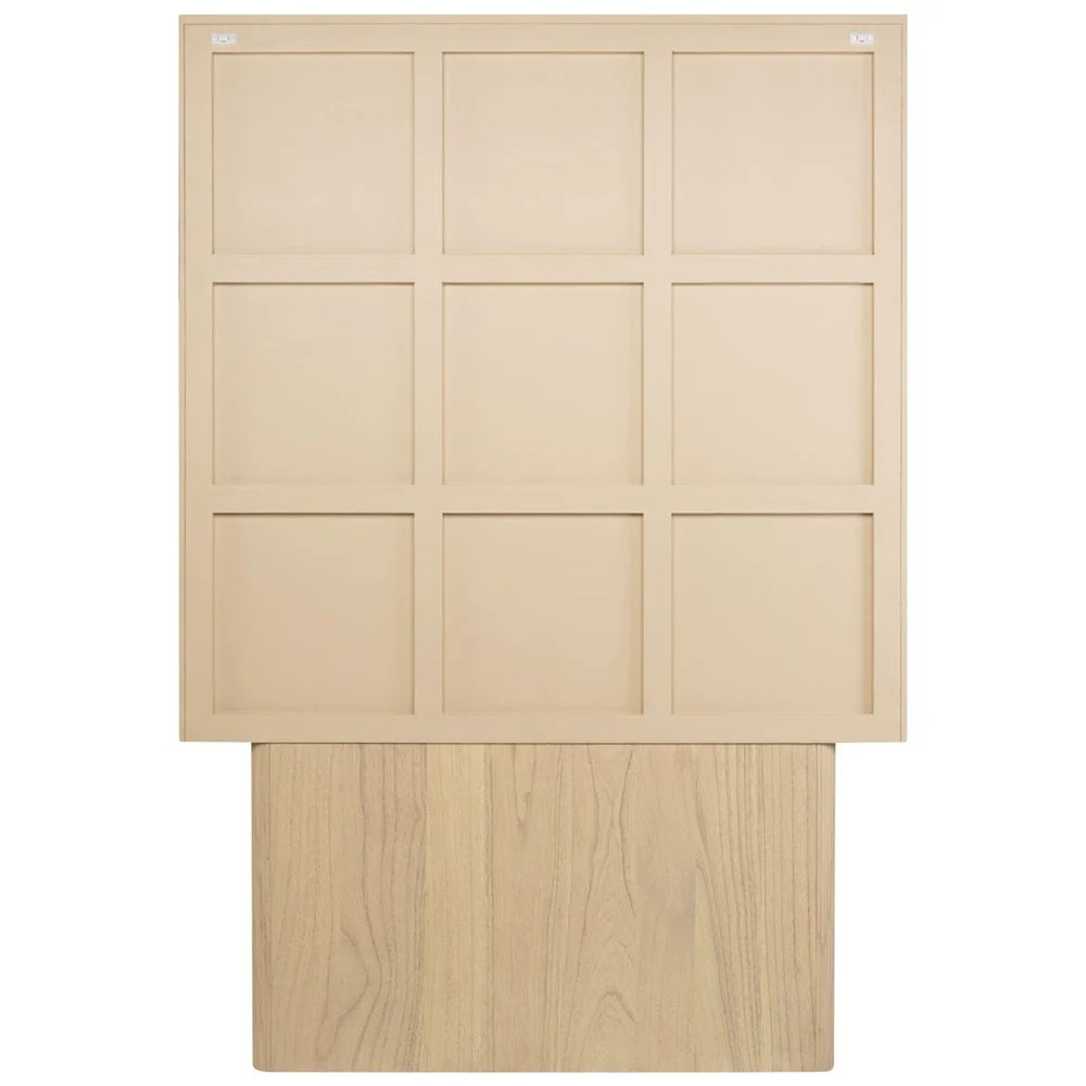 Cassian Cabinet in Natural Mindi Wood - Image 4